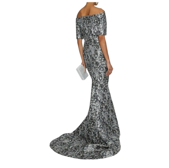 J.Mendel jacquard gown - Picture 2 of 4